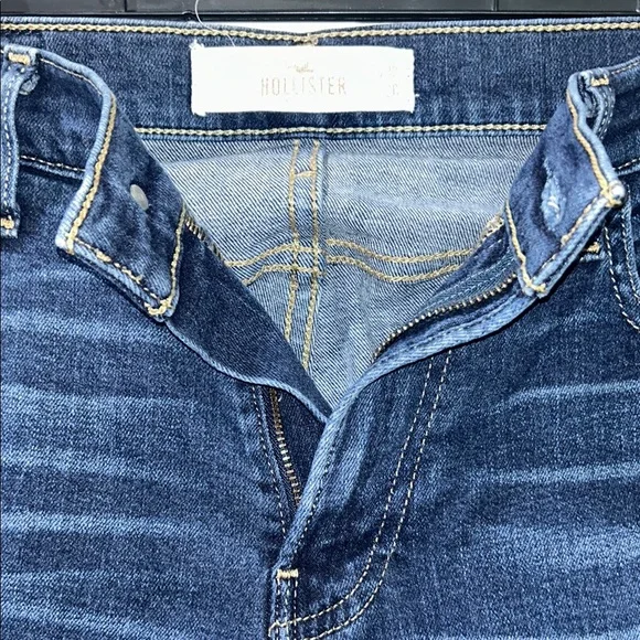 Hollister Blue Mens Bootcut Jeans Classic Style Size 32 X 30 - Picture 2 of 6